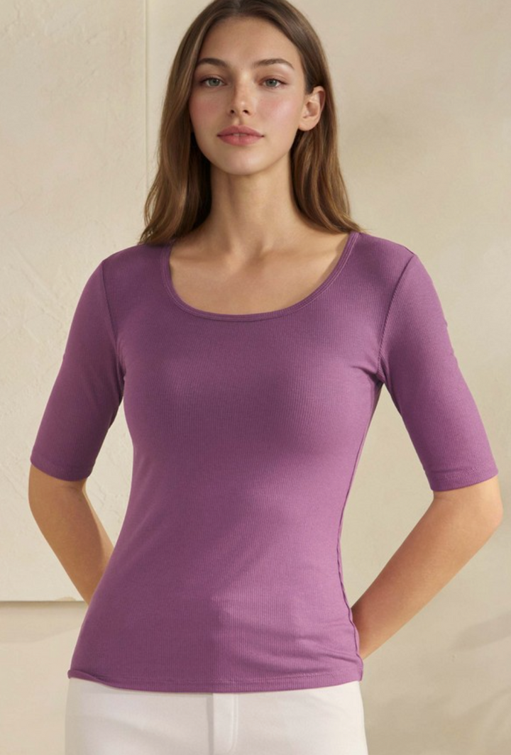 Yelete - Pure Comfort Mid Sleeve Top