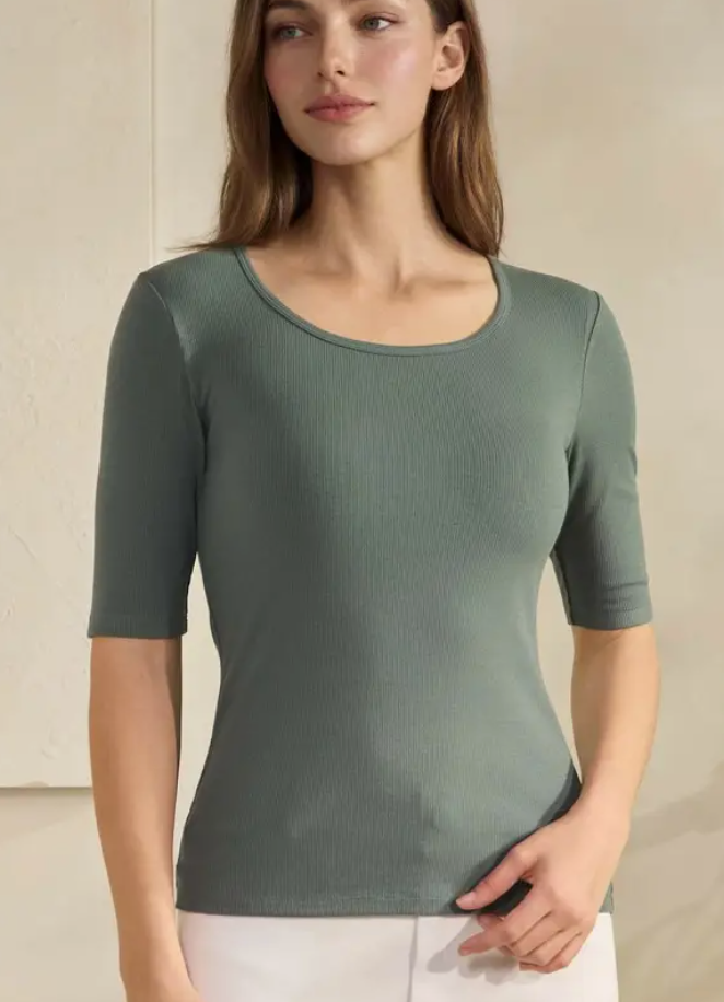 Yelete - Pure Comfort Mid Sleeve Top