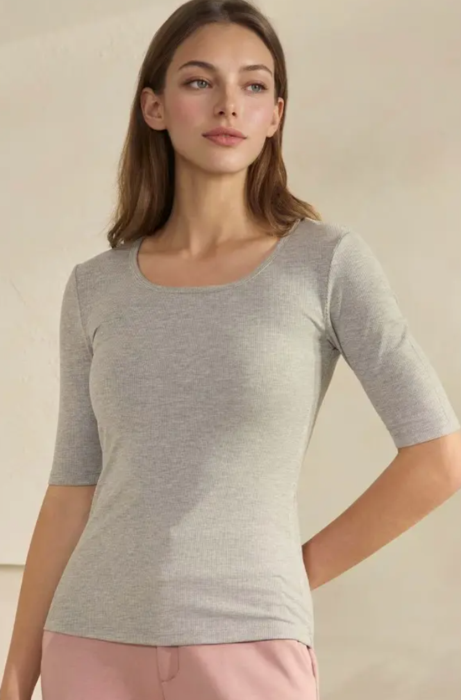 Yelete - Pure Comfort Mid Sleeve Top