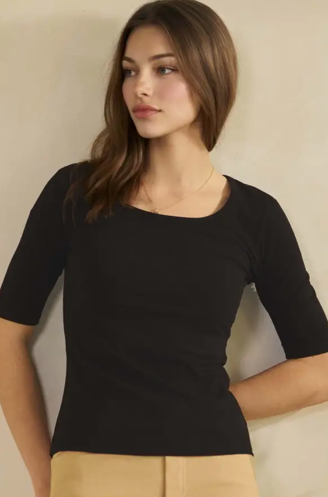 Yelete - Pure Comfort Mid Sleeve Top