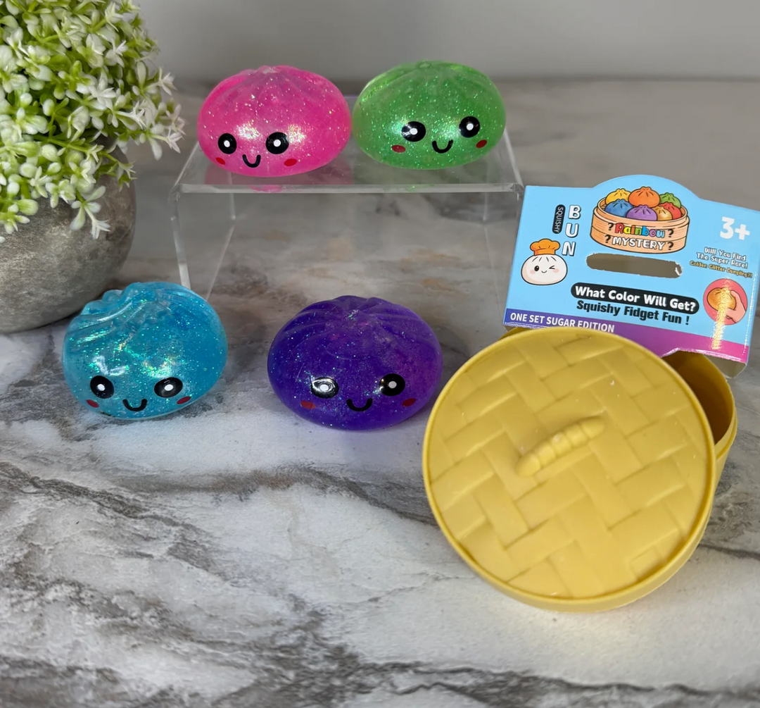 Viral - Squishy Toy - Mini Dumpling, Slow Gel Glitter