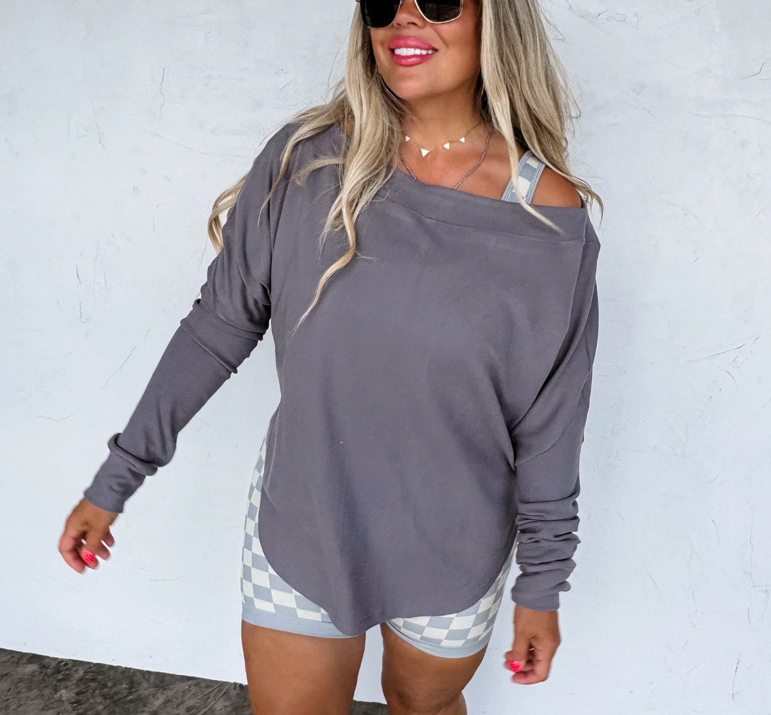 Blakeley - Zoey Top - Grey