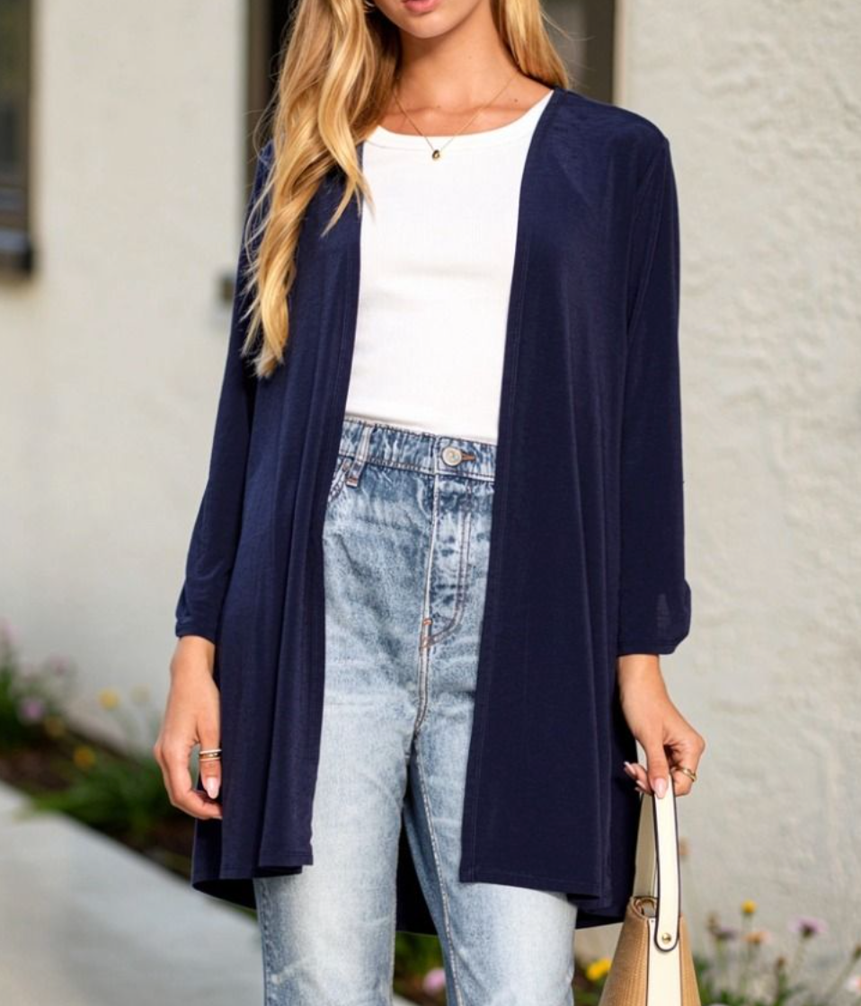 Dear Scarlett - Solid Lizzy Cardigan