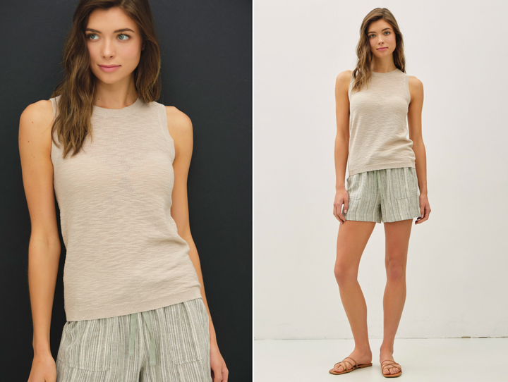 Be Cool - Slub Knit Tank