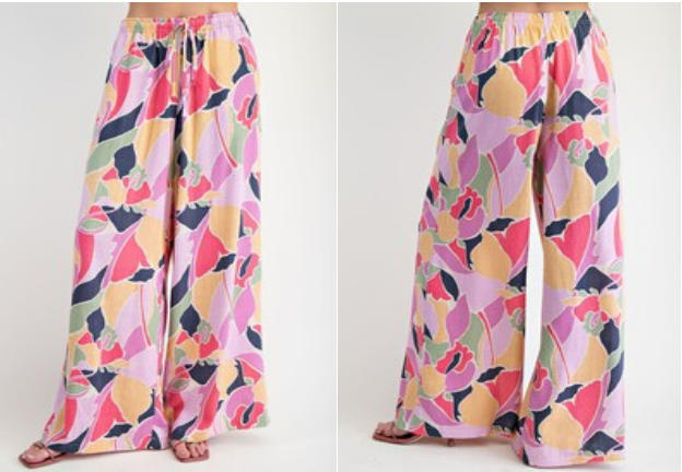 Easel - Geometric Pants