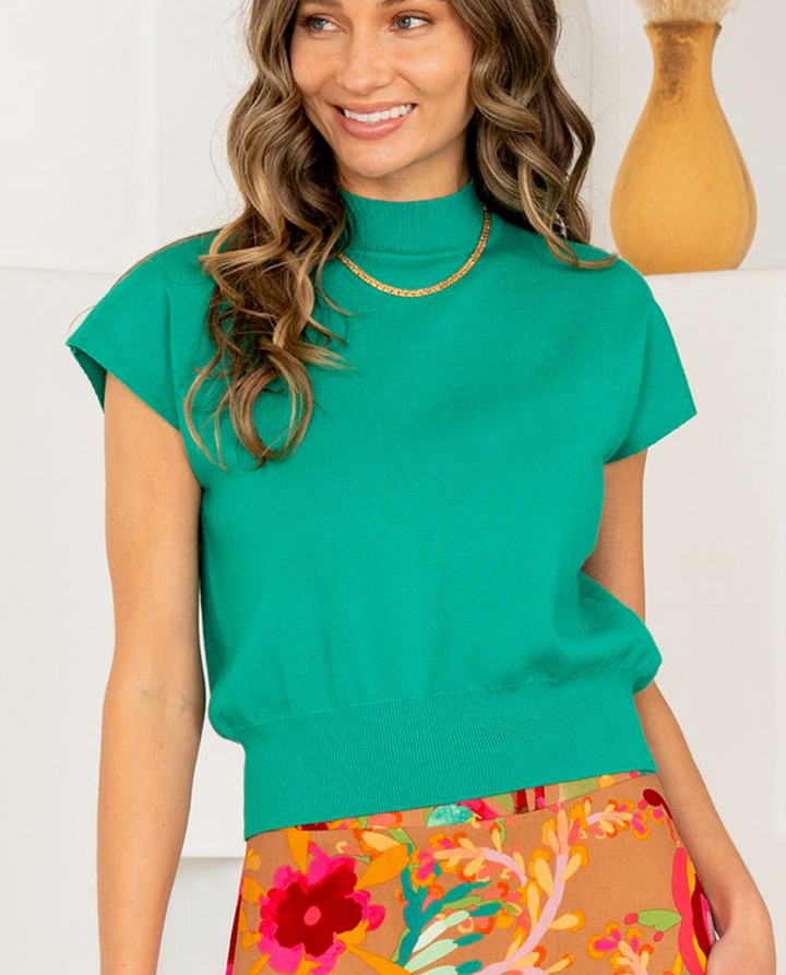 Sew in Love Box July - Mock Neck Sweater