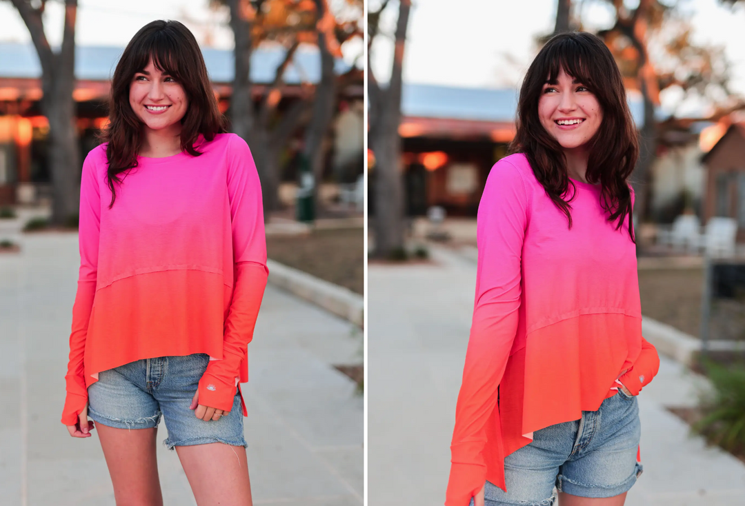 Jadelynn Brooke - Flowly Ombre Top