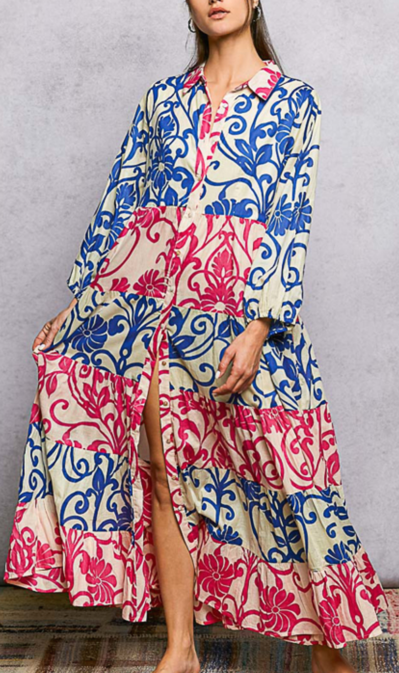 POL July Box - Colorful Maxi Dress