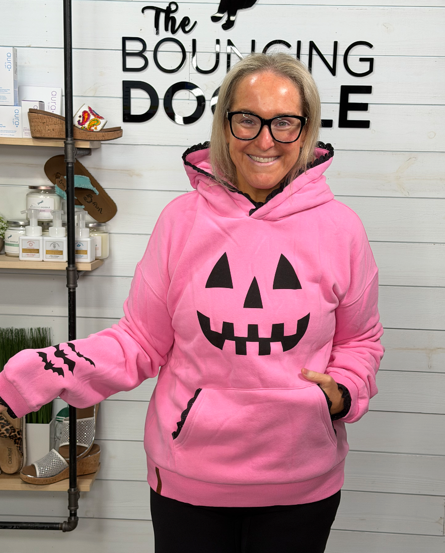 Ampersand - Hot Pink Pumpkin Hoodie