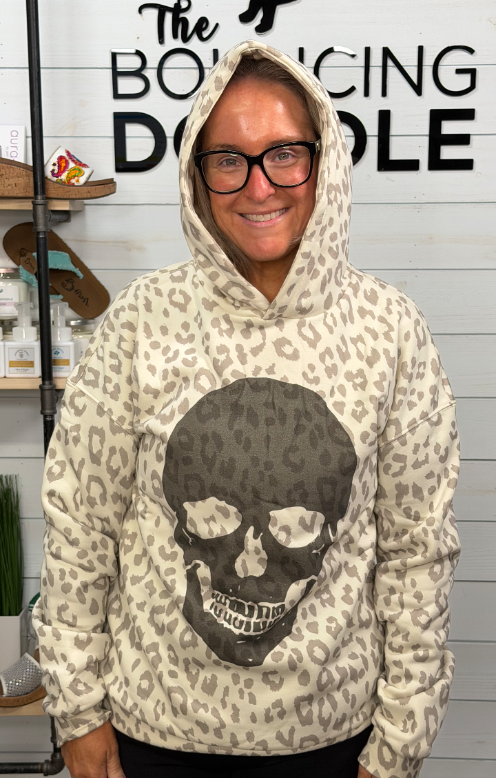 Ampersand - Skull and Cheetah Hoodie