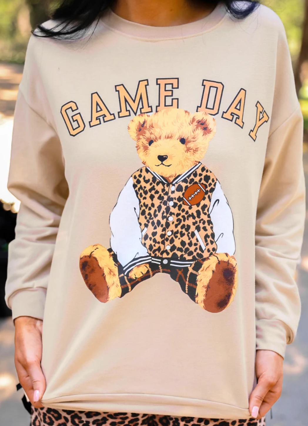 Jess Lea - Benny The Bear Game Day Pullover