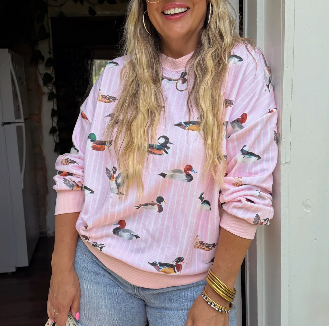 Blakeley - Pink Duck Pullover