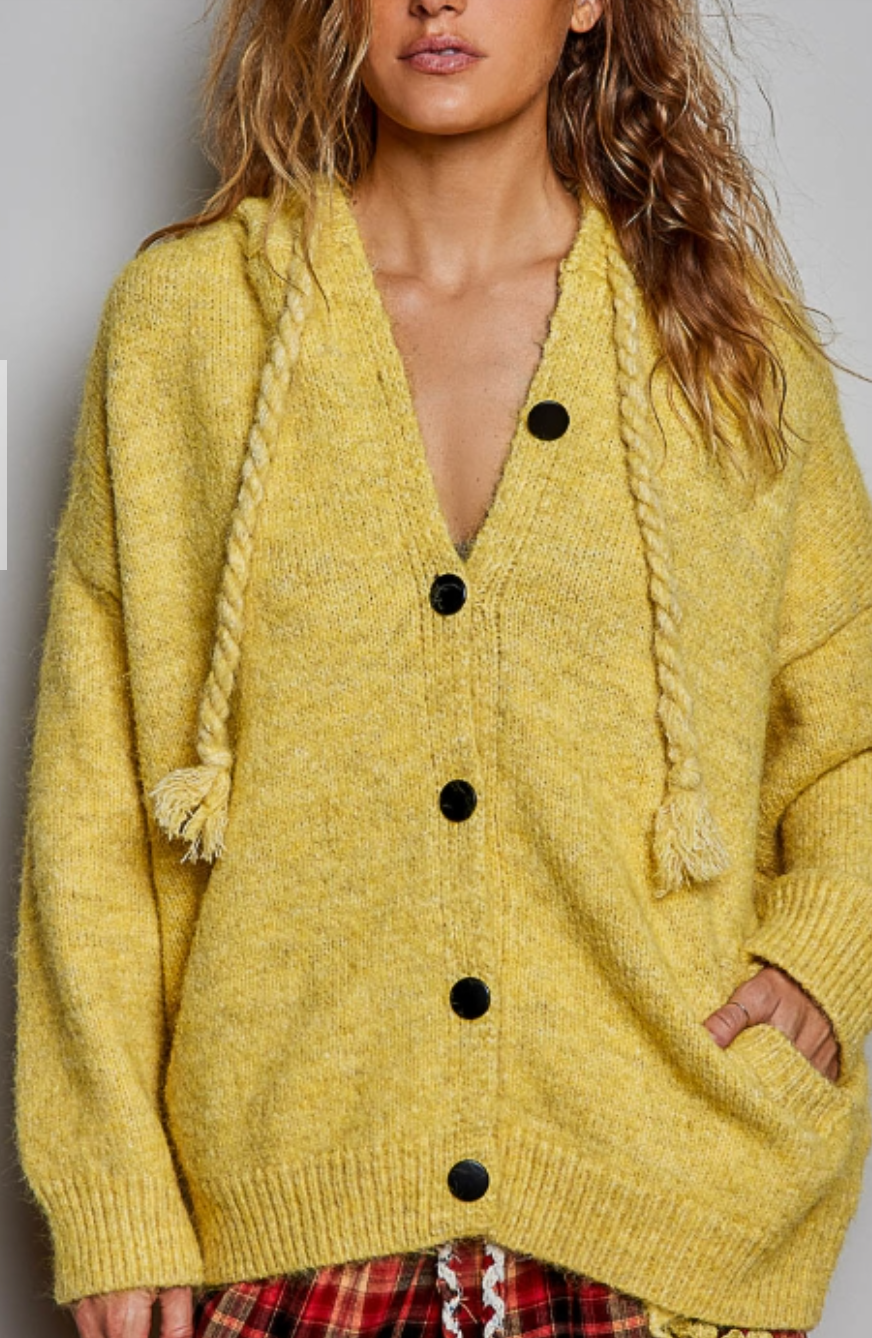 POL Live Box Oct - Honey Hoodie Cardigan