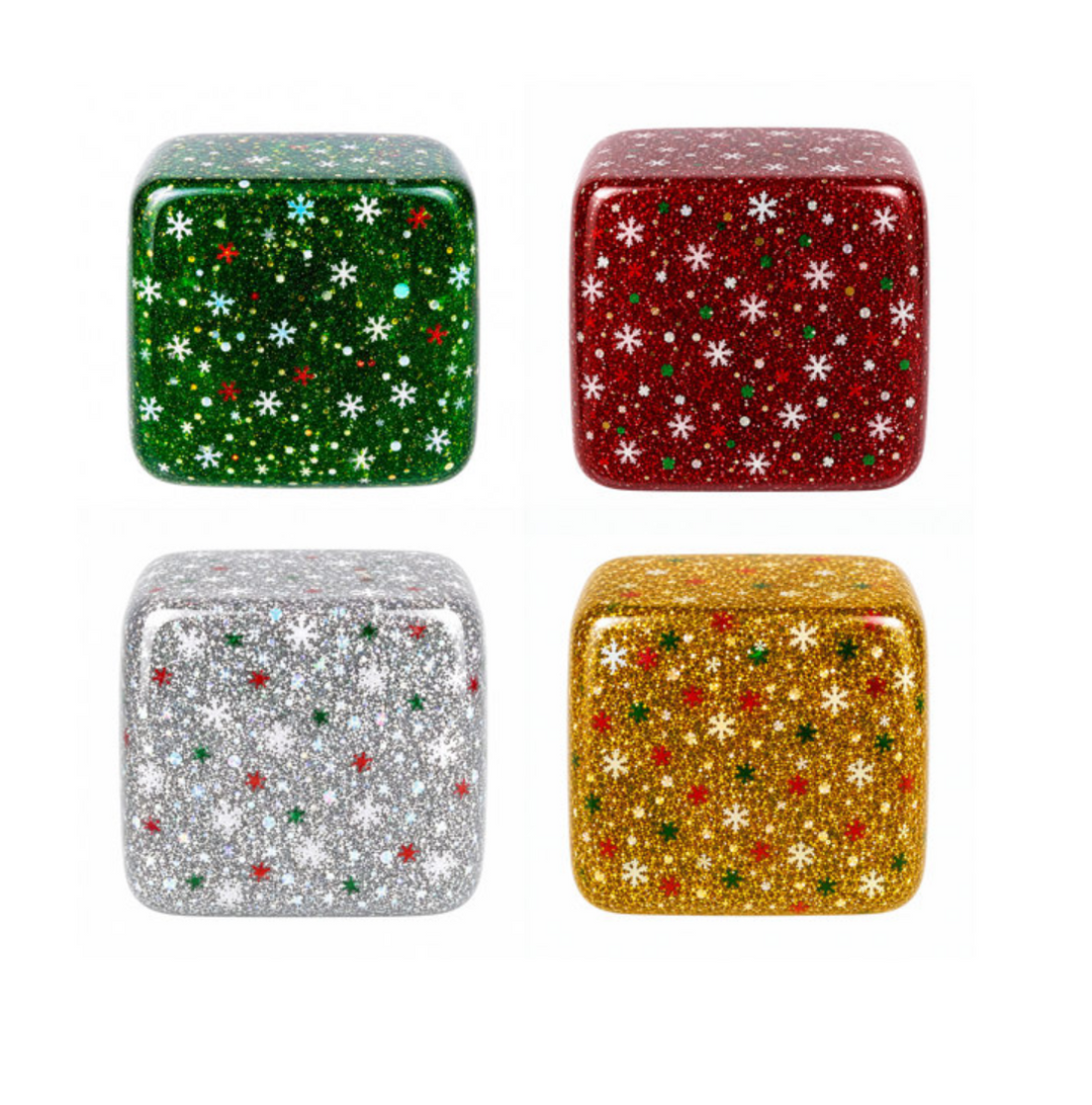 Viral Squishy Toy - Christmas Cube