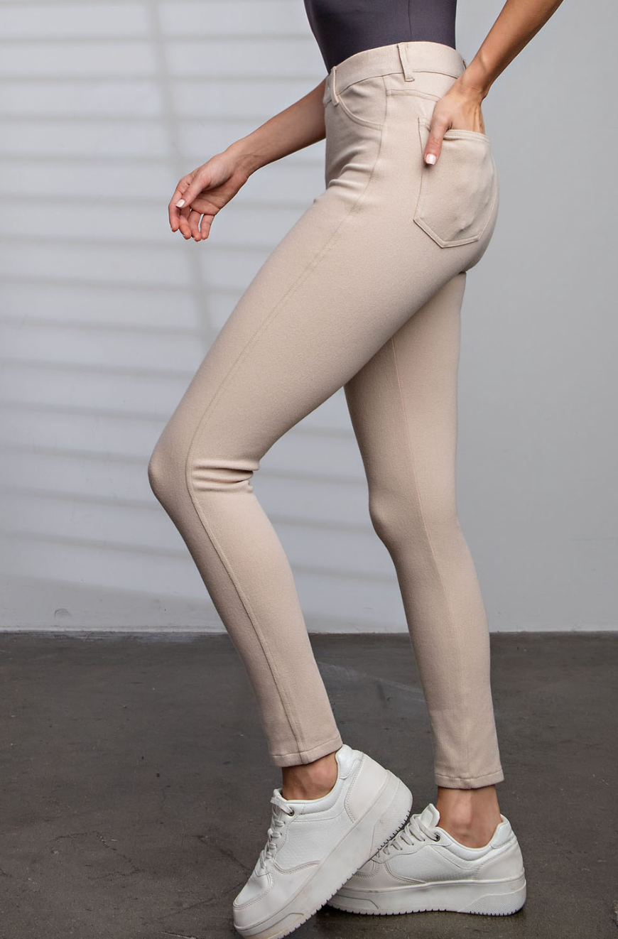 Rae Mode - COTTON STRETCH TWILL PANTS