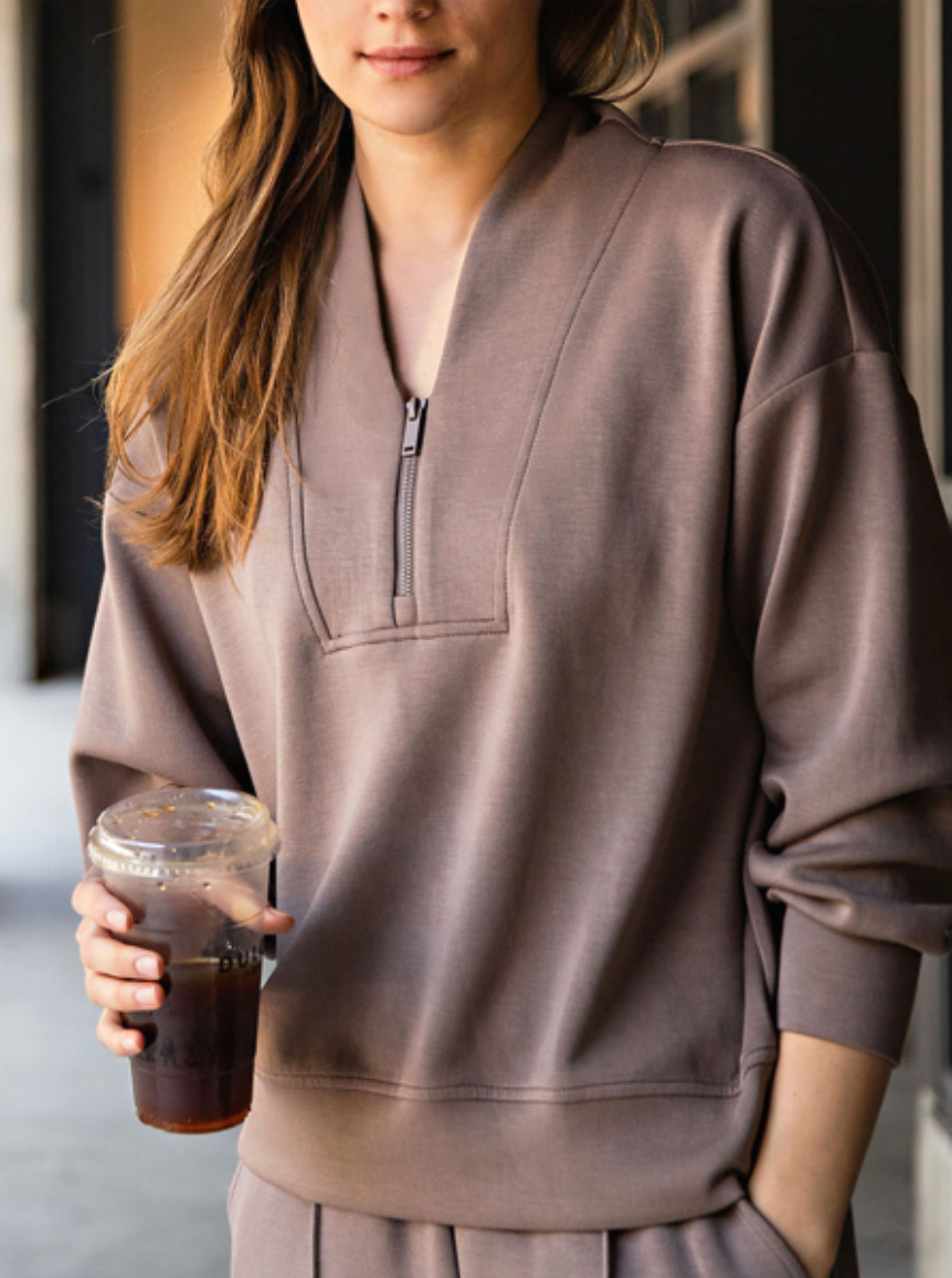 Rae Mode - Modal Luxe V Neck Top