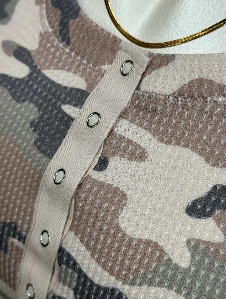 Blakeley - Snap Button Top