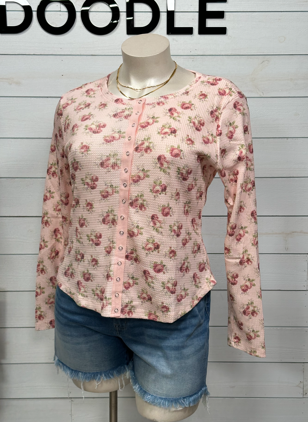 Blakeley - Snap Button Top
