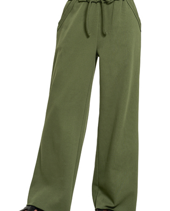 Zenana - Soft Wide Leg Pants