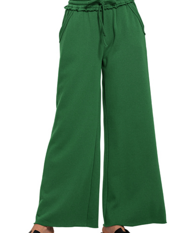 Zenana - Soft Wide Leg Pants