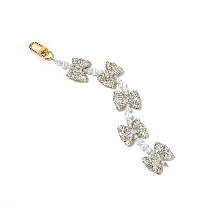 Bag Charm Sparkle Bow