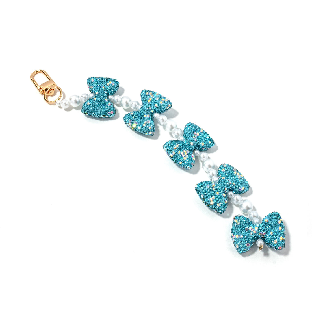 Bag Charm Sparkle Bow
