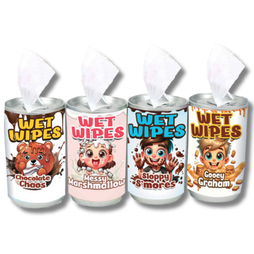 Wet Wipes - Messy S'mores Collection