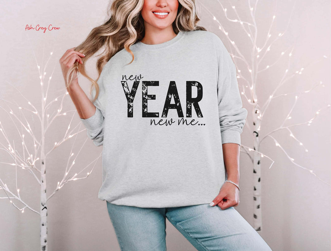 New Year New Me Graphic Sweatshirt
