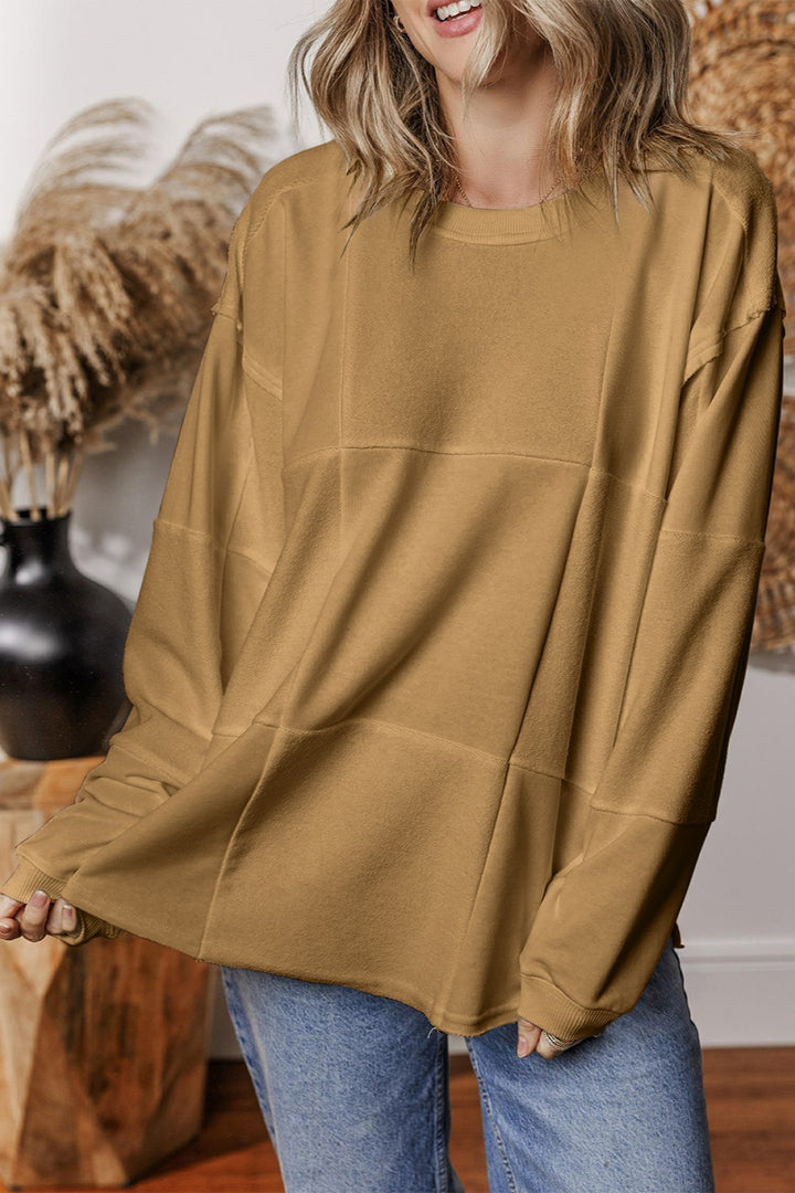 The Bouncing Doodle Round Neck Long Sleeve Sweatshirt