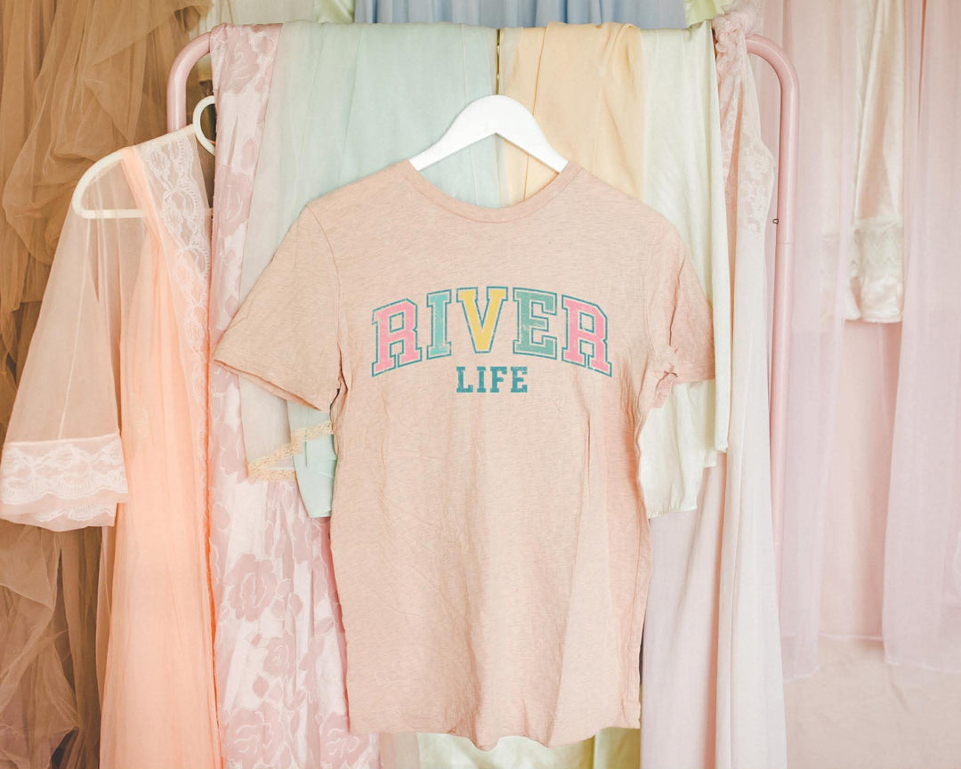 River Life Varsity Style Graphic Tee