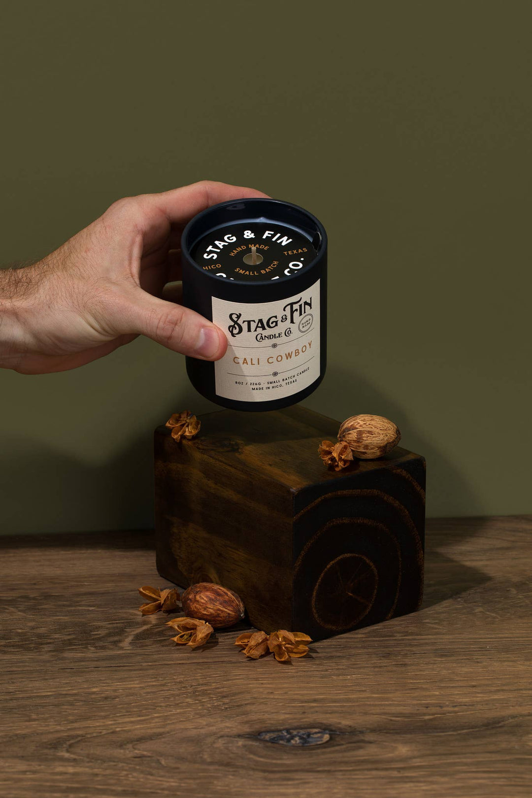Cali Cowboy Candle