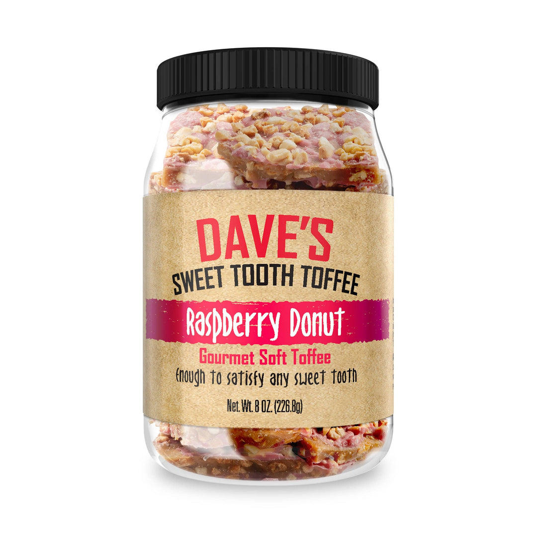 Toffee: Raspberry Donut Toffee