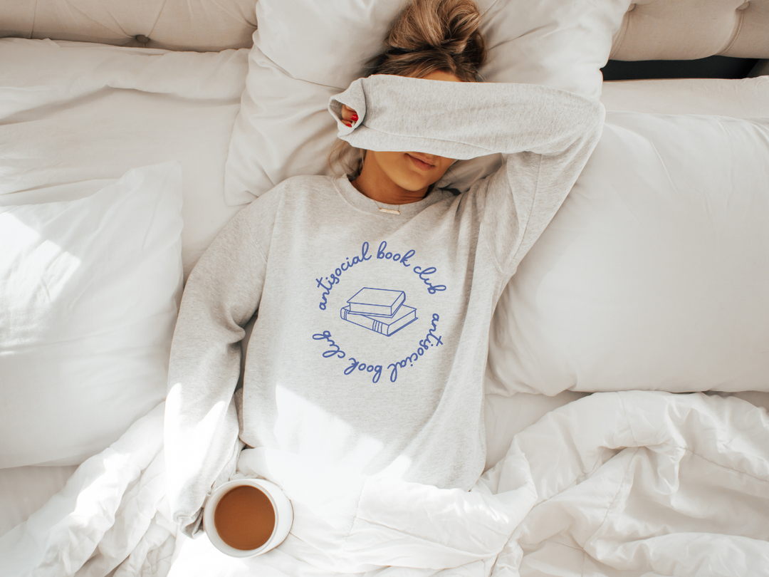 Antisocial Book Club Graphic Sweatshirt