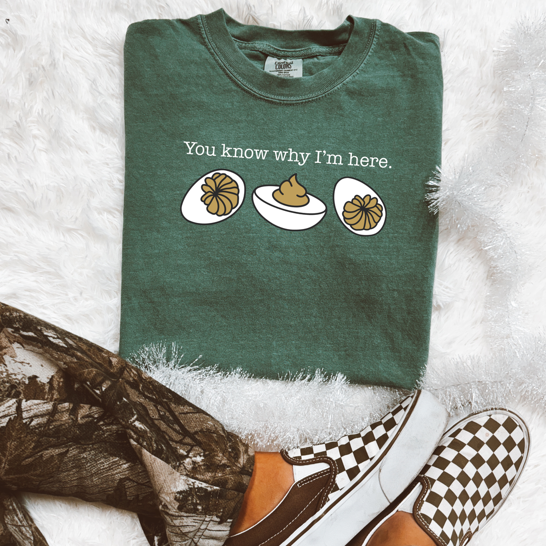 You Know Why I’m Here Graphic Tee