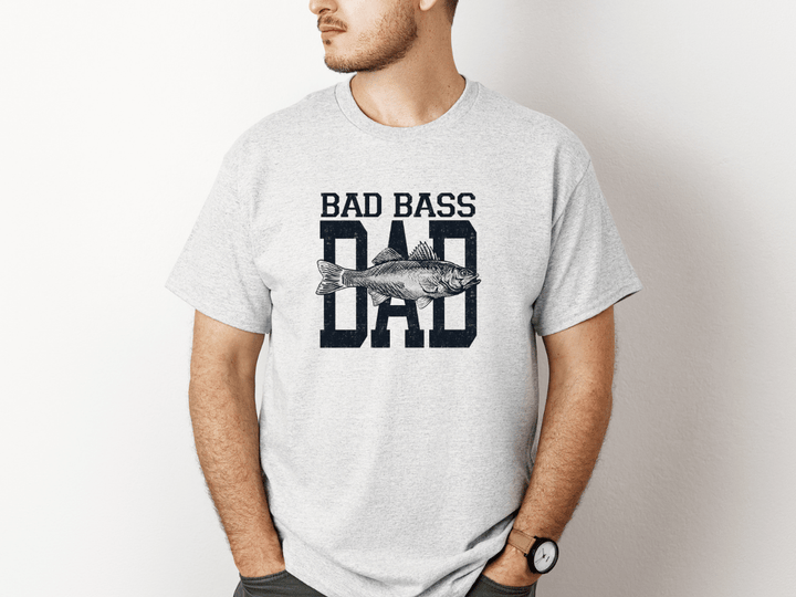 Bad Bass Dad Graphic Tee
