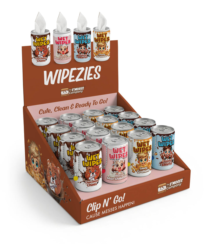 Wet Wipes - Messy S'mores Collection