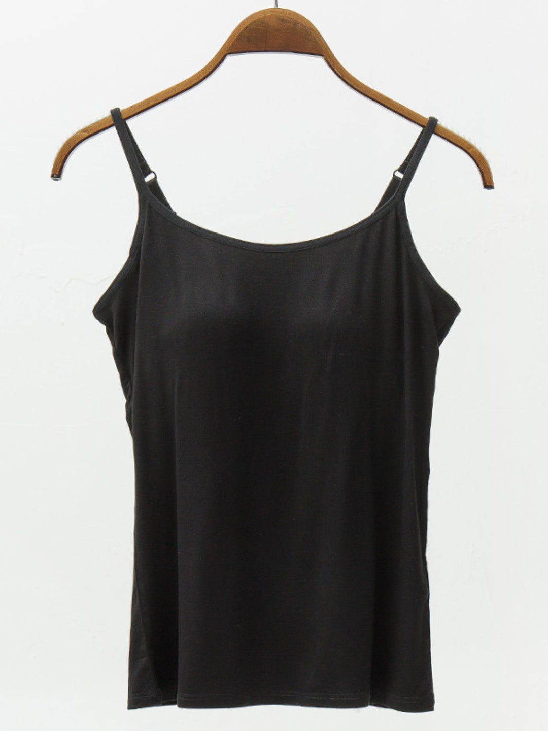 The Bouncing Doodle Adjustable Strap Modal Cami with Bra