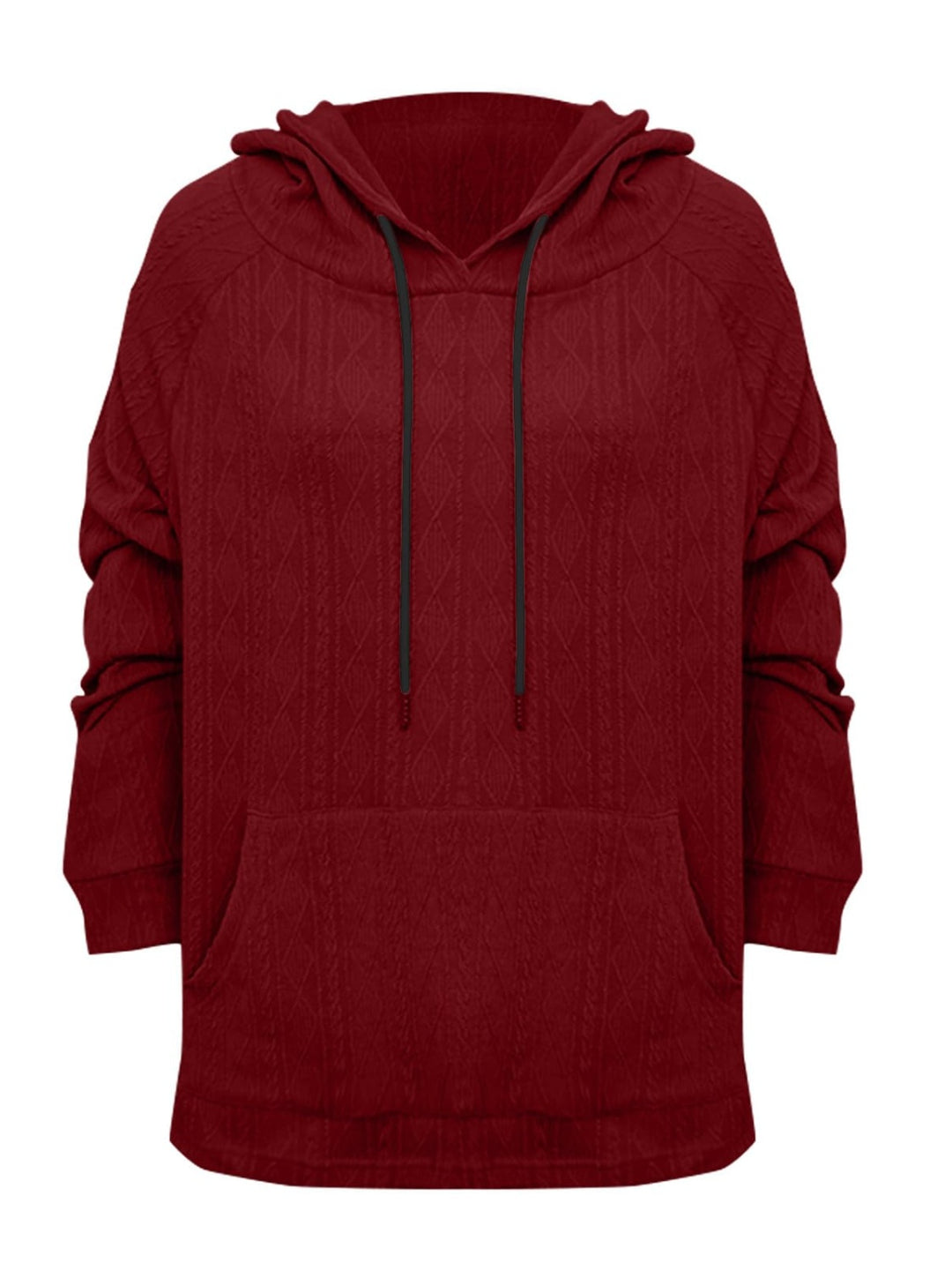 The Bouncing Doodle Drawstring Long Sleeve Hoodie