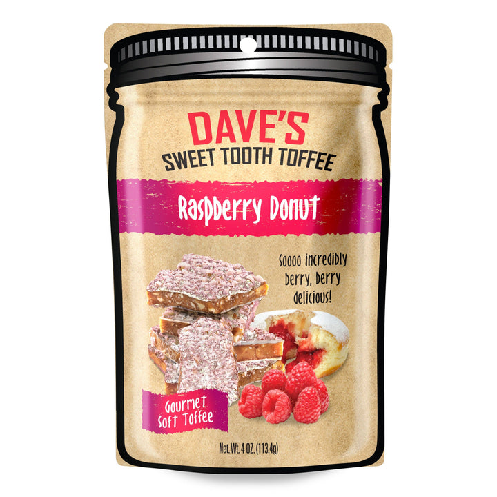Toffee: Raspberry Donut Toffee