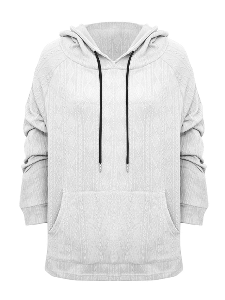 The Bouncing Doodle Drawstring Long Sleeve Hoodie