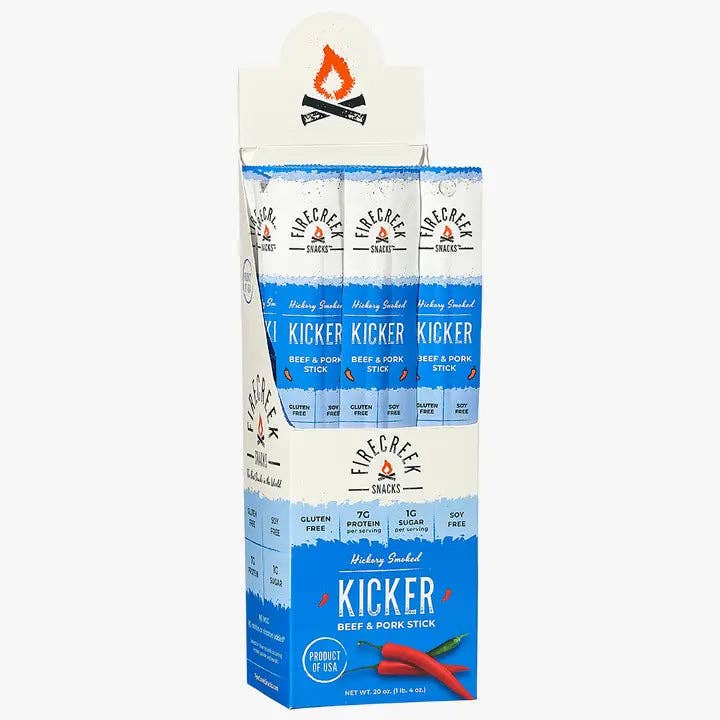 FireCreek Snacks Kicker Spicy Beef & Pork Meat Sticks
