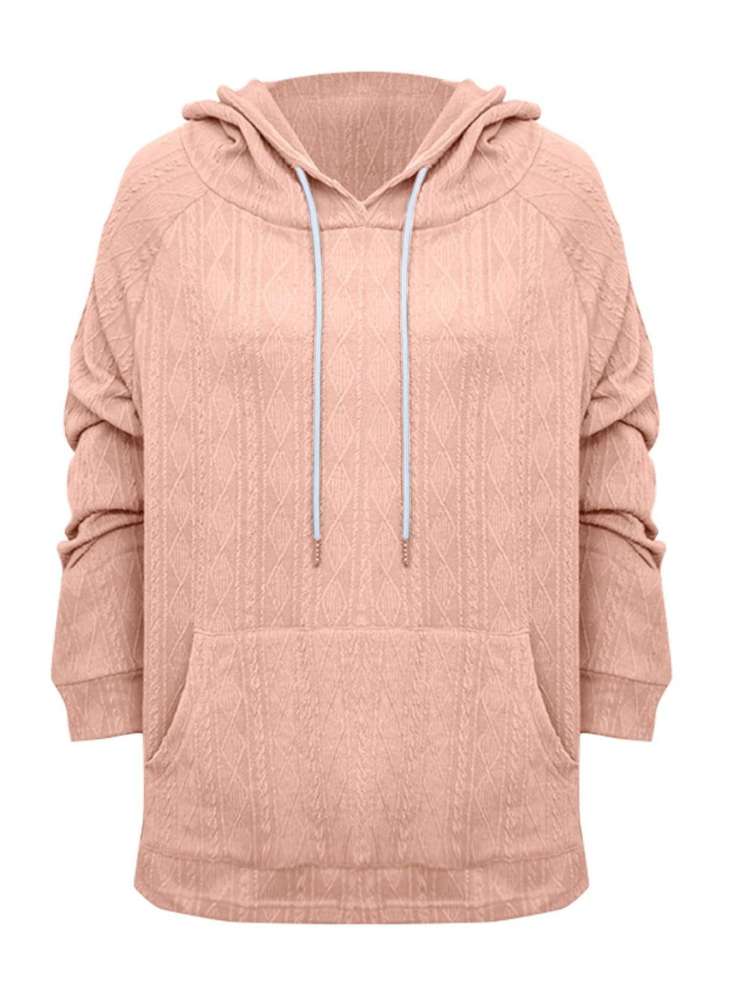 The Bouncing Doodle Drawstring Long Sleeve Hoodie