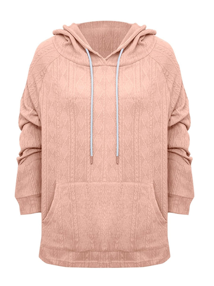 The Bouncing Doodle Drawstring Long Sleeve Hoodie
