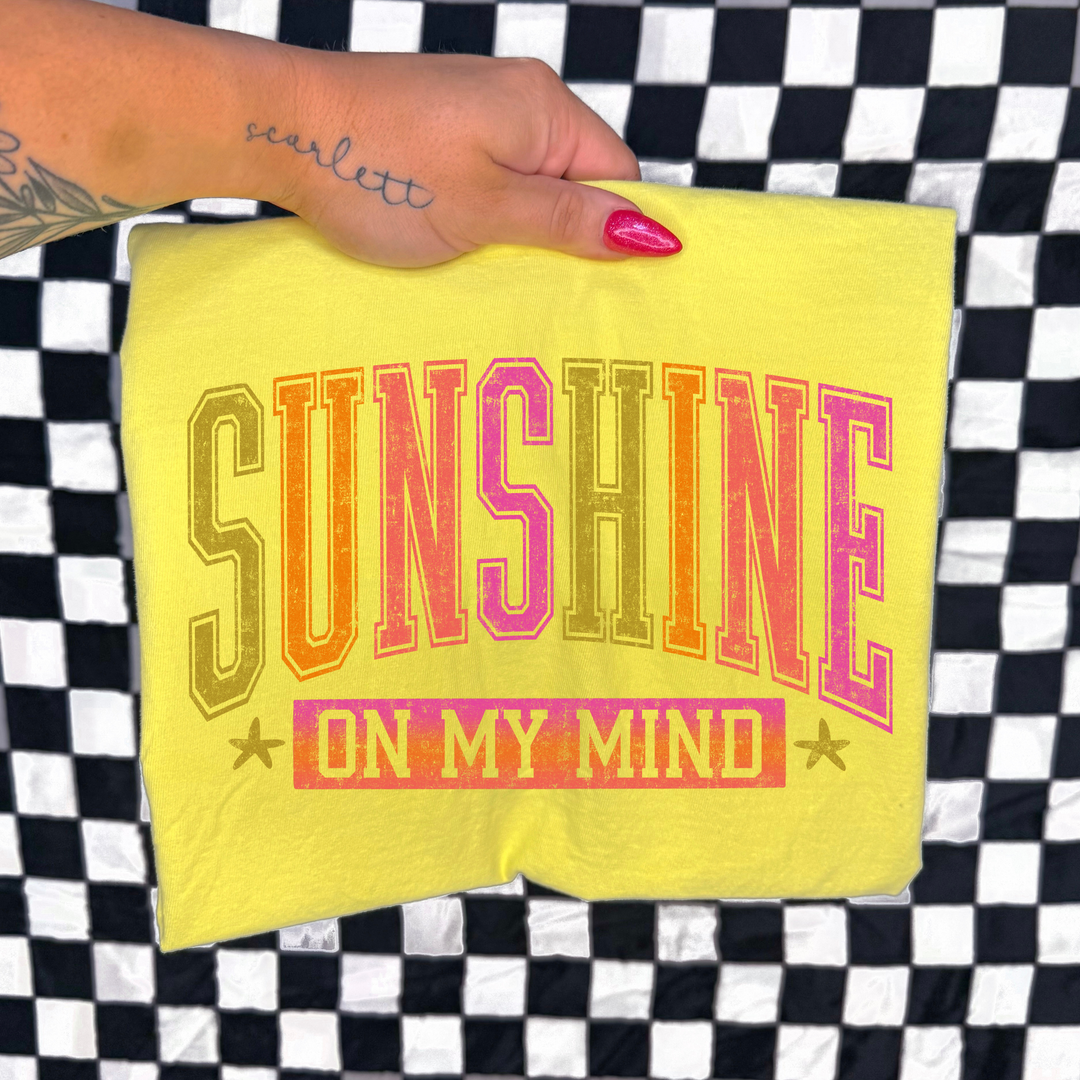 Sunshine On My Mind Graphic Tee