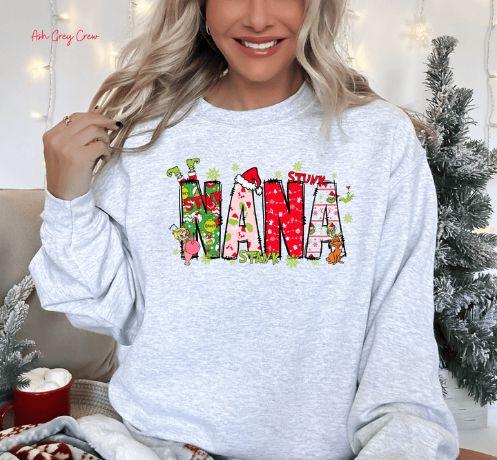 CUSTOMIZABLE: Stink Stank Stunk Graphic Sweatshirt