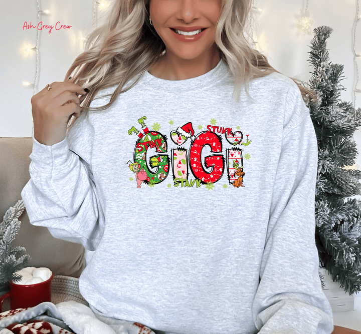 CUSTOMIZABLE: Stink Stank Stunk Graphic Sweatshirt