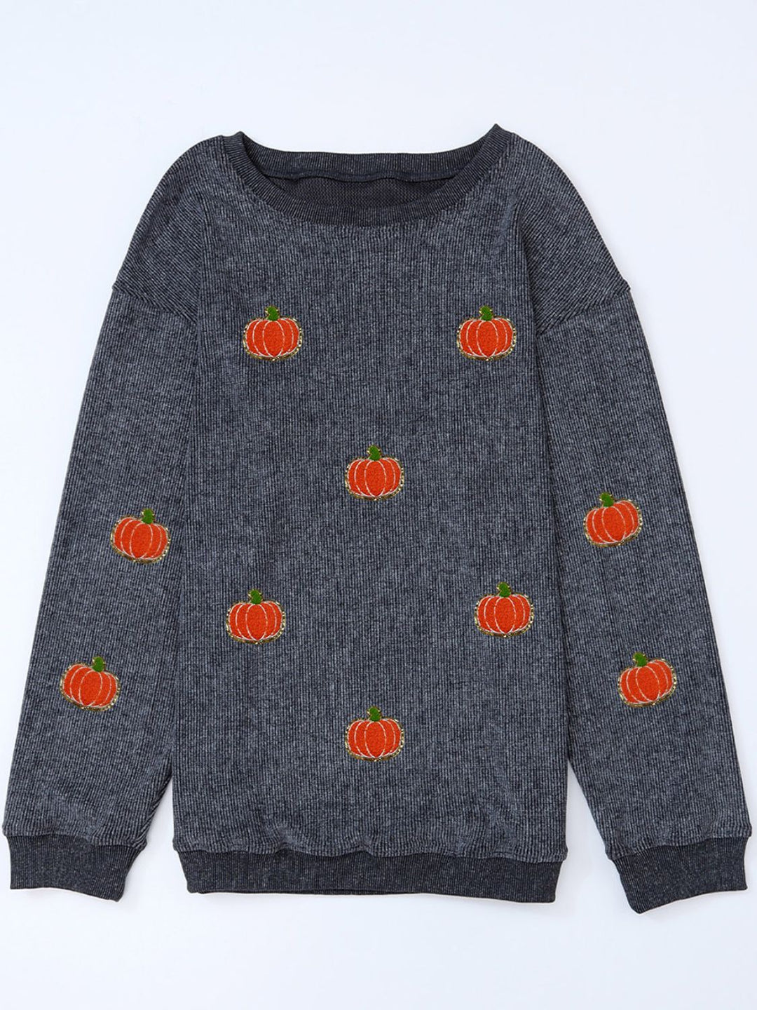 The Bouncing Doodle Pumpkin Long Sleeve Sweatshirt