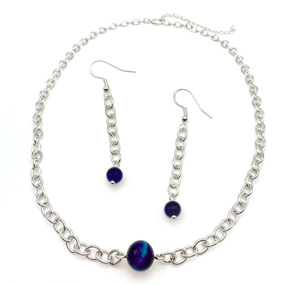 Mara necklace: Blue