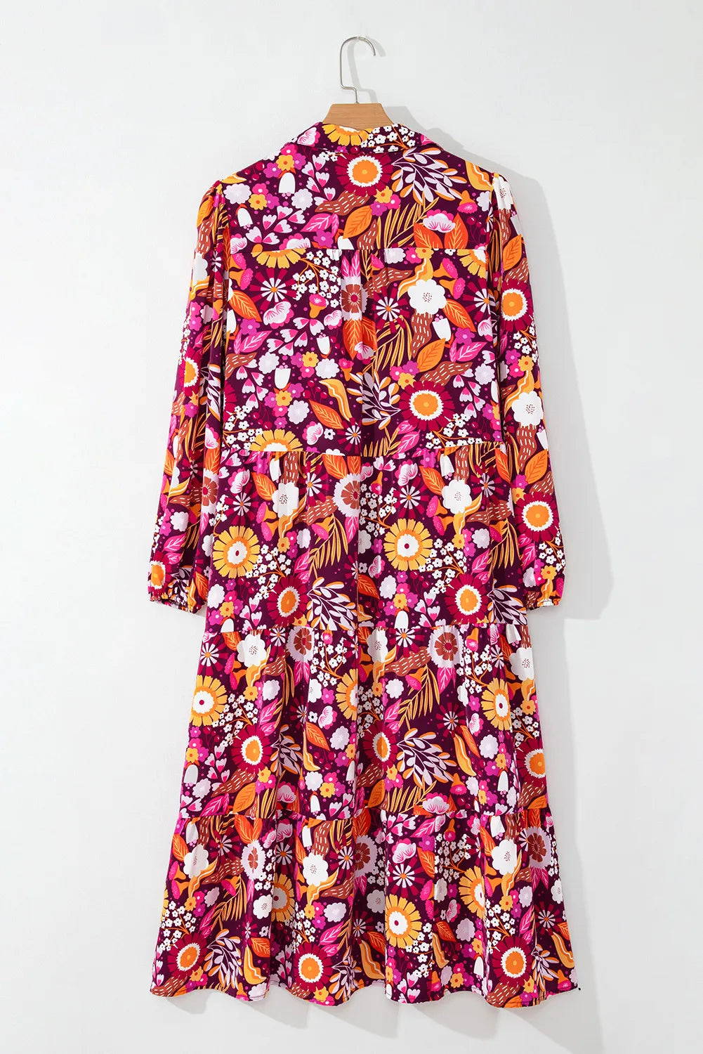 The Bouncing Doodle Maxi Floral Dress