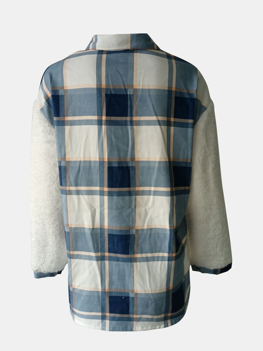 The Bouncing Doodle Fuzzy Button Up Long Sleeve Jacket